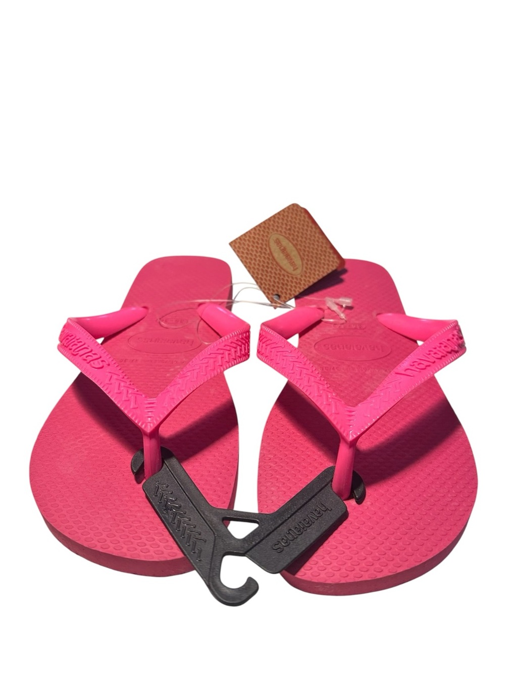 Havaianas Top Flip Flops Sandals Pink Rosa Flux Size 6 Women